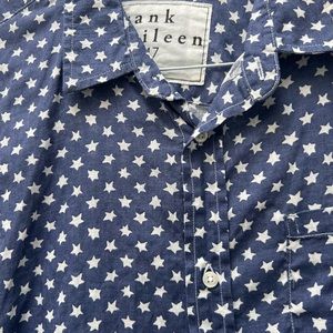 Frank & Eileen men’s large linen shirt
